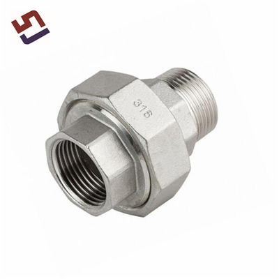 Κίνα Εργοστάσιο NPT BSPT Bsp Thread Stainless Steel Customized Pipe Fitting Ένωση