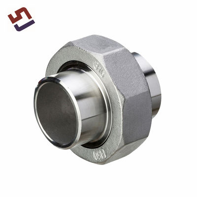Κίνα Εργοστάσιο NPT BSPT Bsp Thread Stainless Steel Customized Pipe Fitting Ένωση